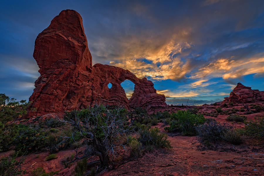 Arches National Park Photograph - Turret Arch by Rick Berk