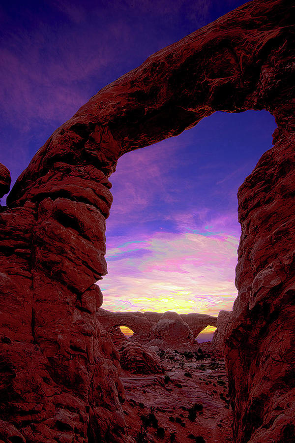 Turret Arch to Windows by Norman Hall Turret Arch to Windows by Norman Hall