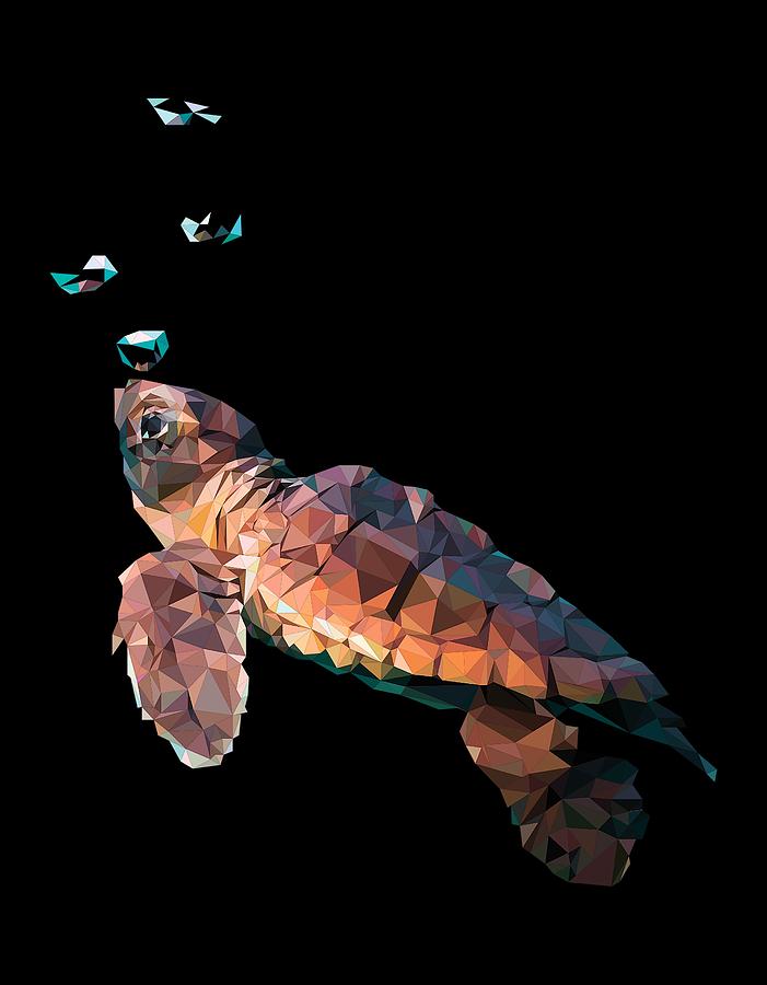 Turtle Digital Art By Andrei Litvinov Fine Art America