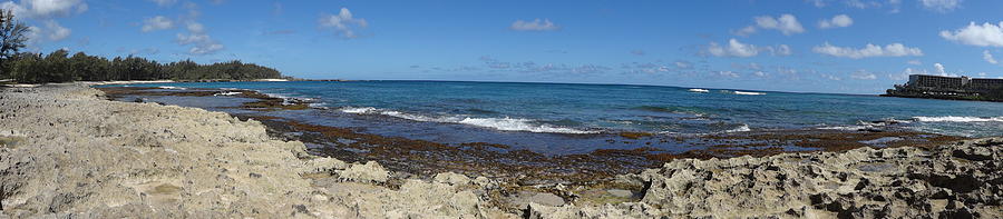 Beach Photograph - Turtle Bay Panorama by Andrew Paul
