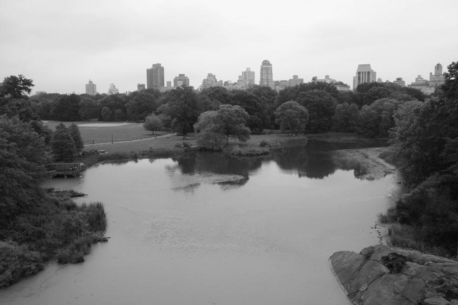 Turtle Pond from Belvedere Castle Photograph by Christopher J Kirby