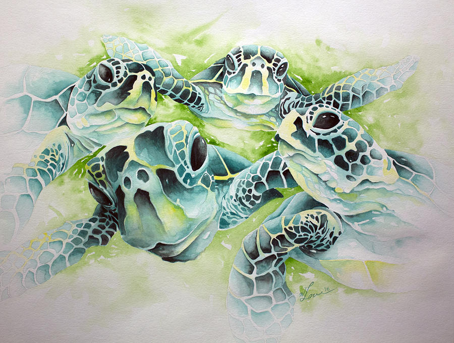 Turtle Soup Painting by William Love