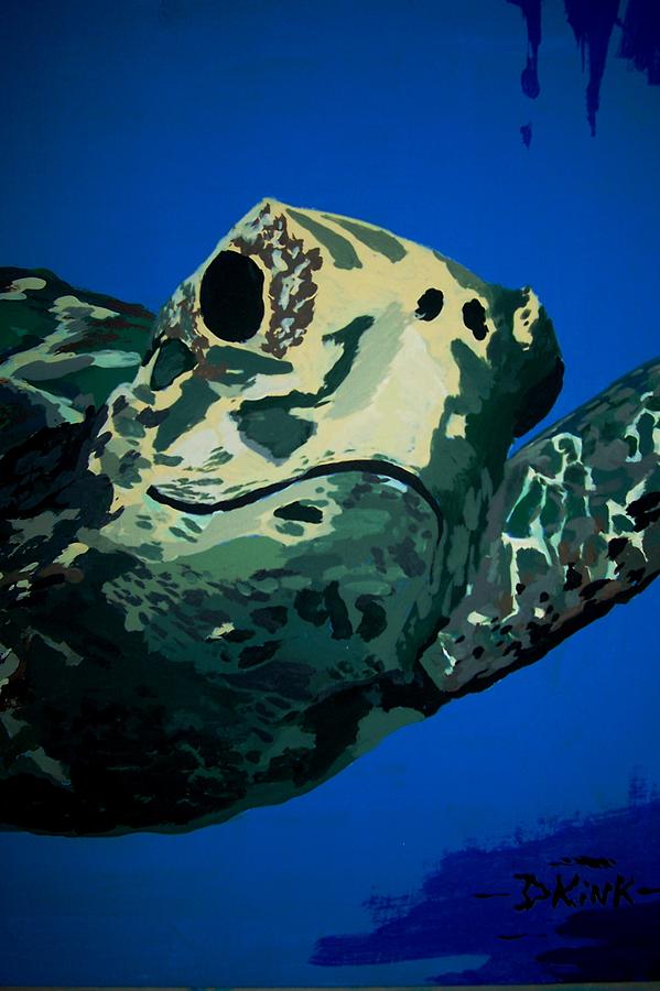 Turtle Painting - Turtle Up...Dudes by Douglas Kriezel