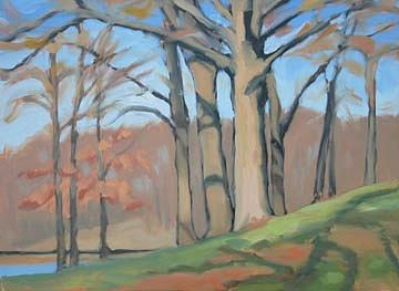 Turtlehead Point Painting by Margie Guyot Turtlehead Point Painting by Margie Guyot