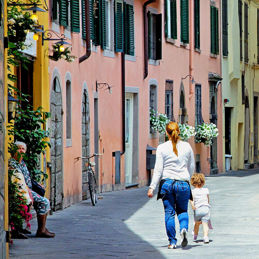 Tuscan Alley Photograph by Keith Armstrong
