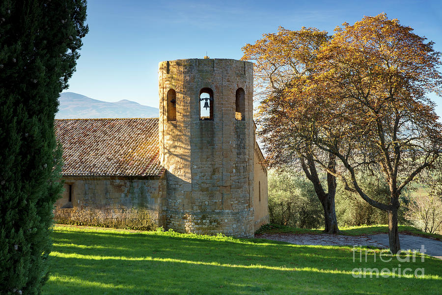 Romanesque Photograph - Tuscan Church by Brian Jannsen