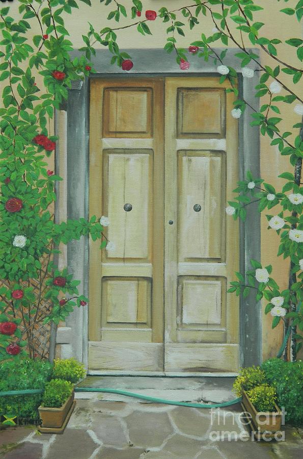 Tuscan Entry Painting by Kenneth Harris