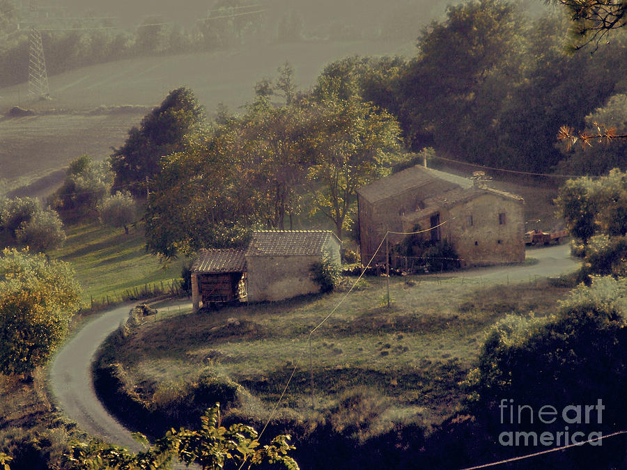 Tuscan Farmhouse Photograph