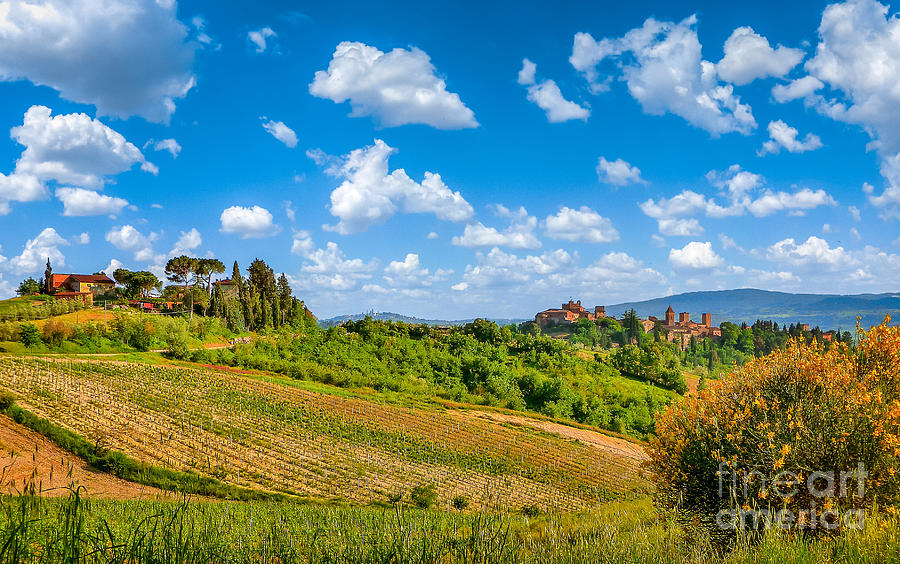 Tuscan idyll  Photograph by JR Photography