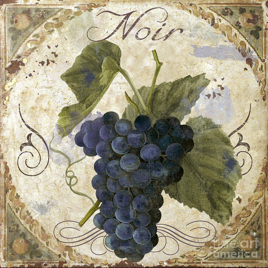 Tuscan Table Pinot Noir Painting