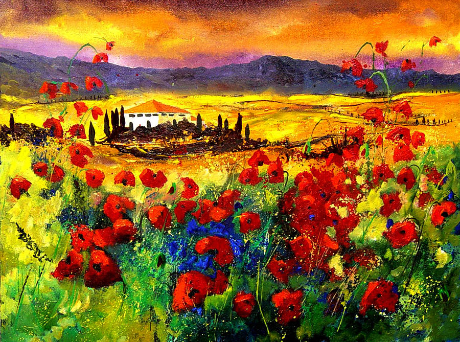 Tuscany 68 Painting by Pol Ledent