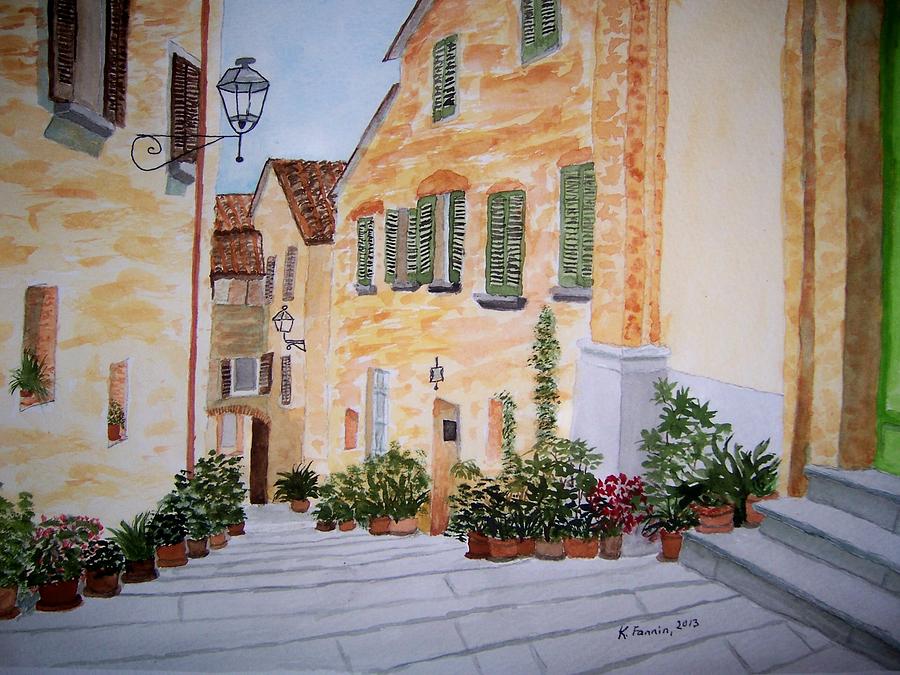 Tuscany Painting by B Kathleen Fannin