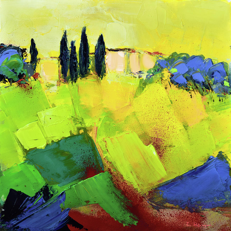 Tuscany Colors Painting by Elise Palmigiani