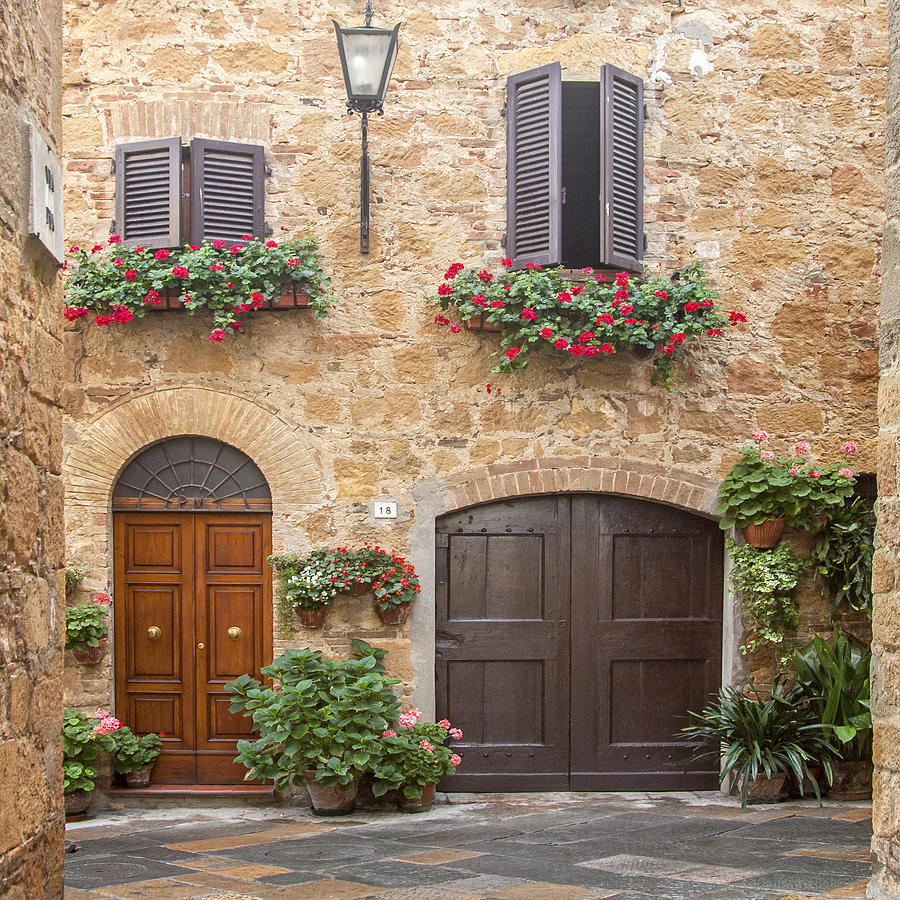 Tuscany Houses Photograph by Sally Weigand