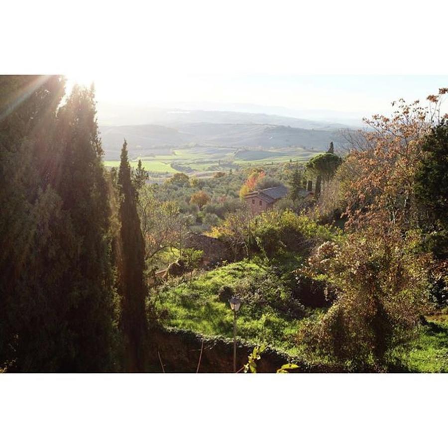 Valdorcia Photograph - #tuscany #pienza #whatisawinitaly by Shauna Hill