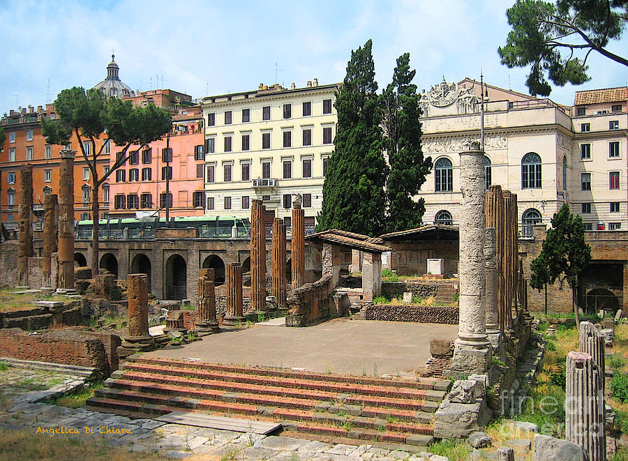 Tuscany- Roman Forum Photograph by Italian Art