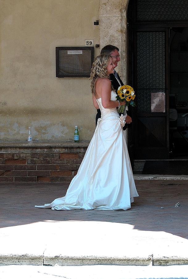 Tuscany Wedding Photograph by Diane Height