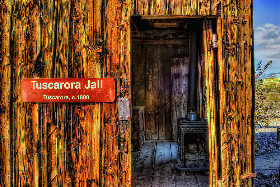 Tuscarora Jail Photograph by Stephen Campbell