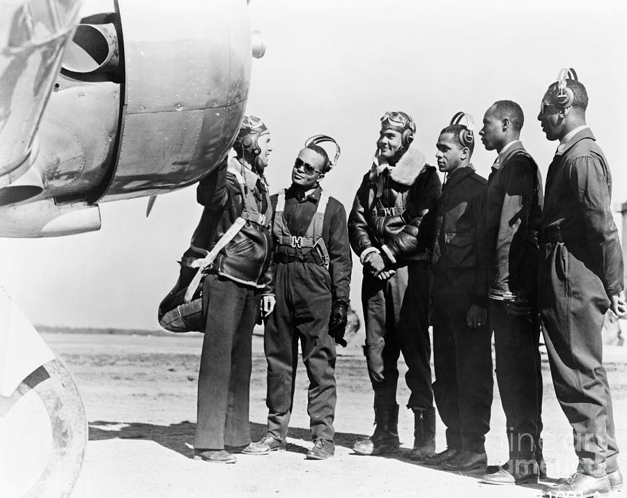 Tuskegee Airmen, 1942 Photograph by Granger