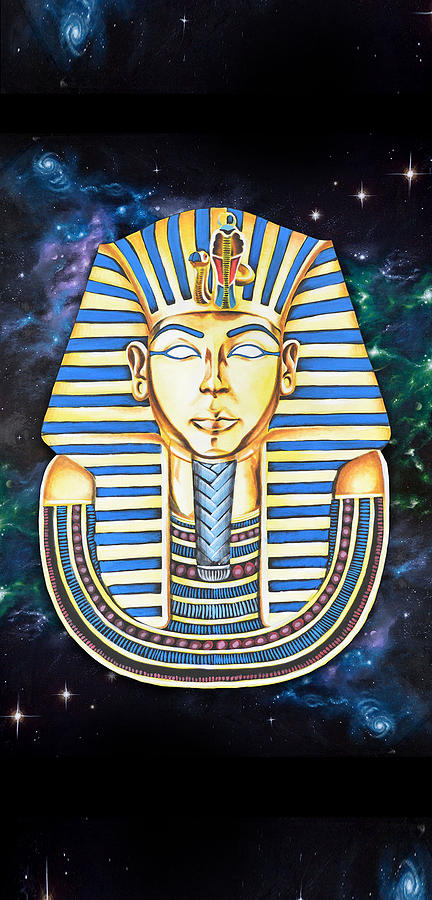 Space Digital Art - Tutankhanam by Canvas Cultures