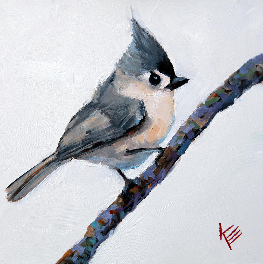 Tweety Pie Painting By Krista Eaton Fine Art America