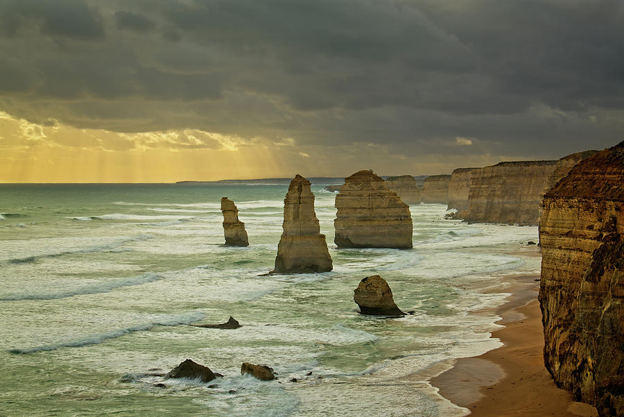 Twelve Apostles at Sunset Photograph by Catherine Reading