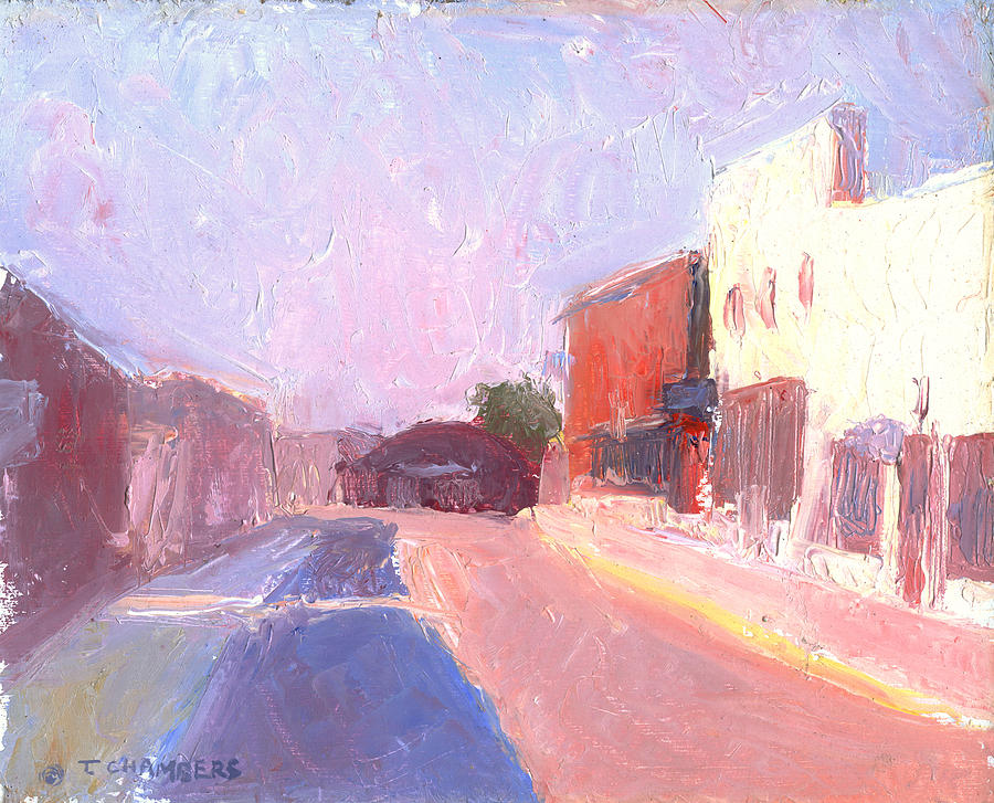 Landscape Painting - Twentyfirst Street  Early AM by Timothy Chambers