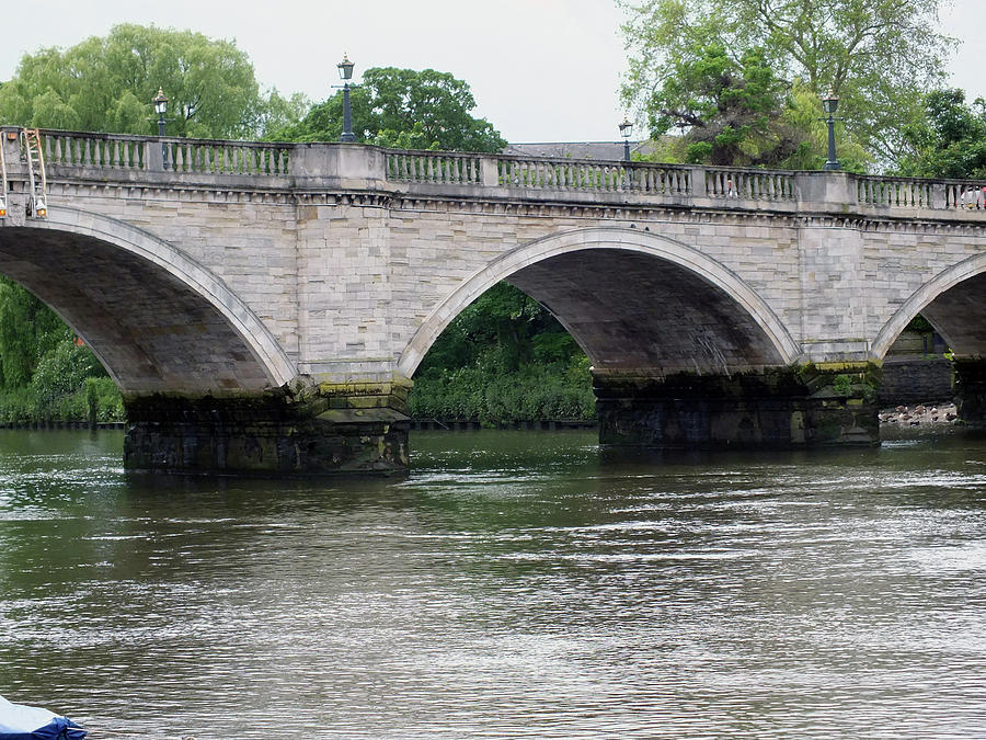 Twickenham bridge spans The Thames Photograph by Dave Philp - Fine Art ...