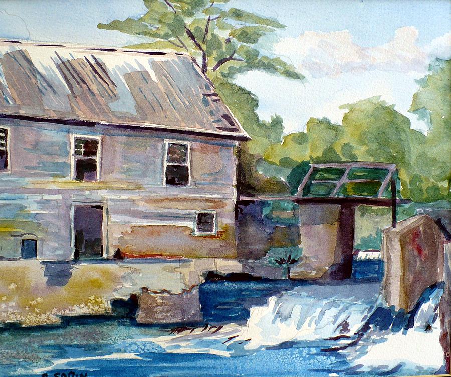 Twiddys Mill Painting by Saga Sabin