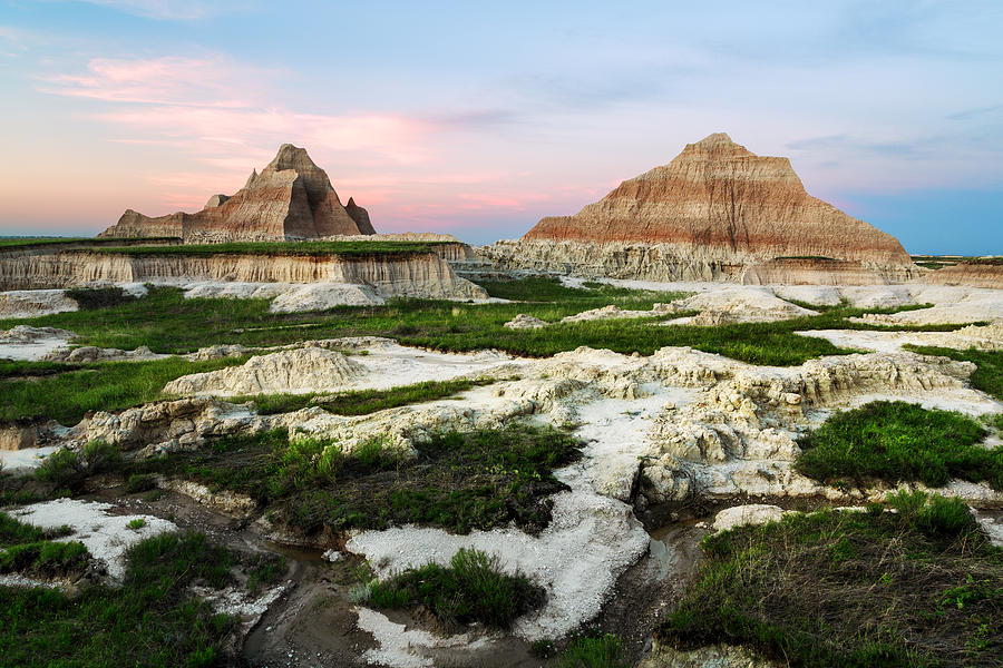 Twilight at Badlands - 2 Photograph by Alex Mironyuk - Fine Art America