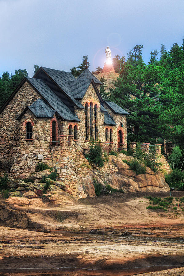 Twilight at Chapel On The Rock Photograph by Juli Ellen