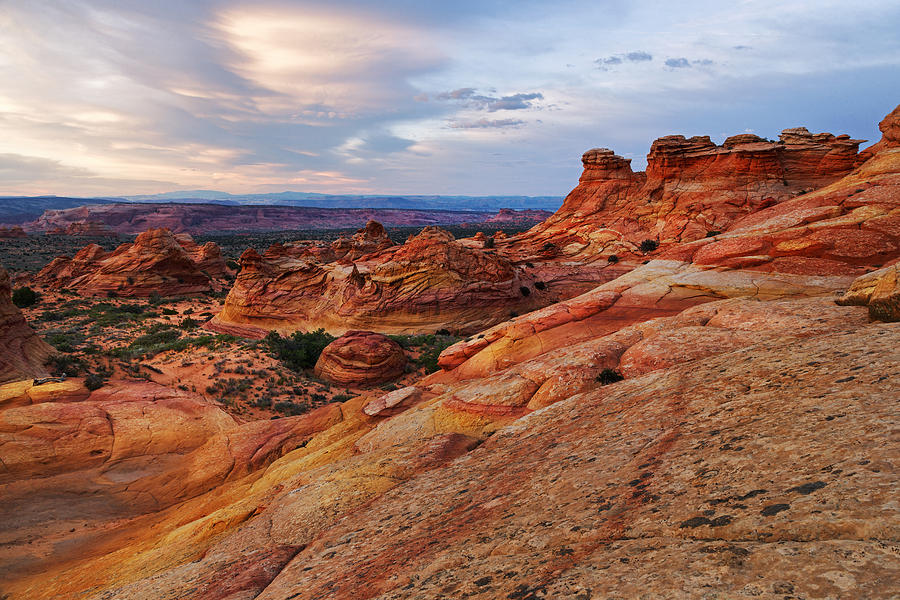 Twilight at Coyote Buttes South Photograph by Alex Mironyuk - Pixels