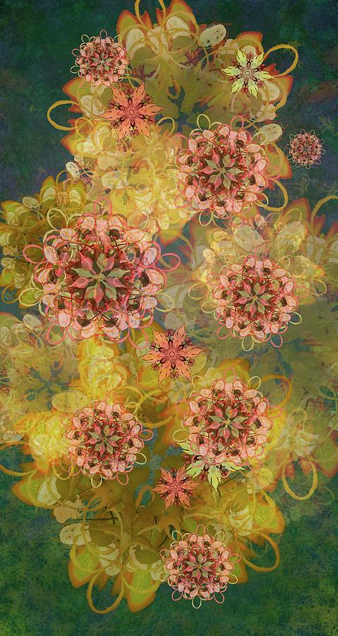 Twilight Blossom Bouquet Digital Art by Kristin Doner