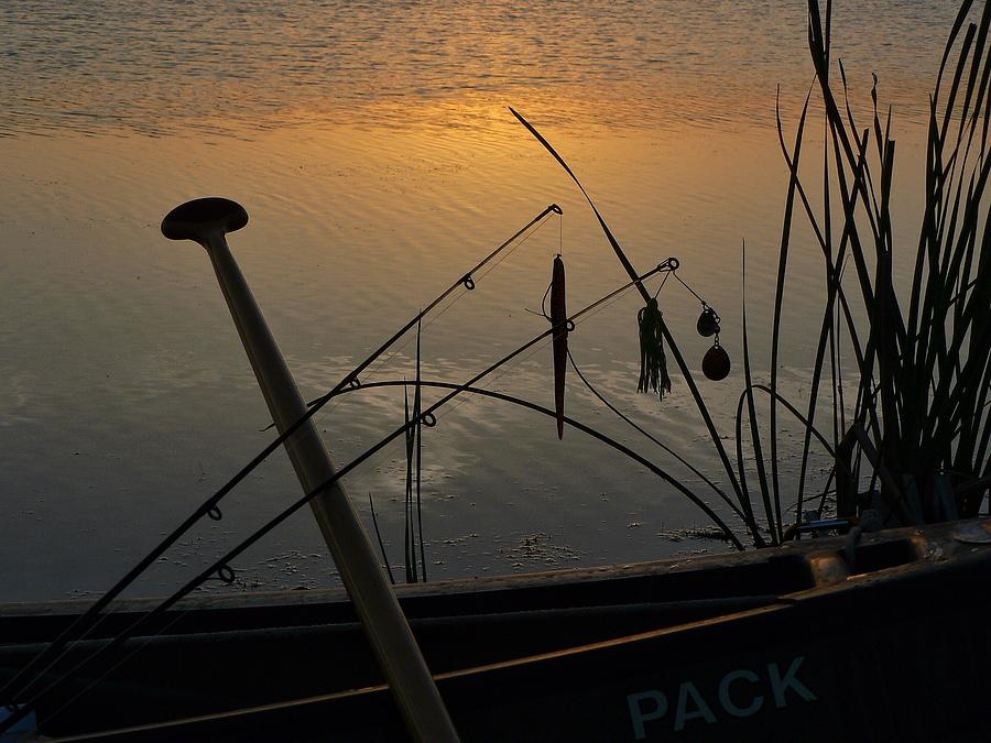Twilight is Fishing Light Photograph by Buck Buchanan