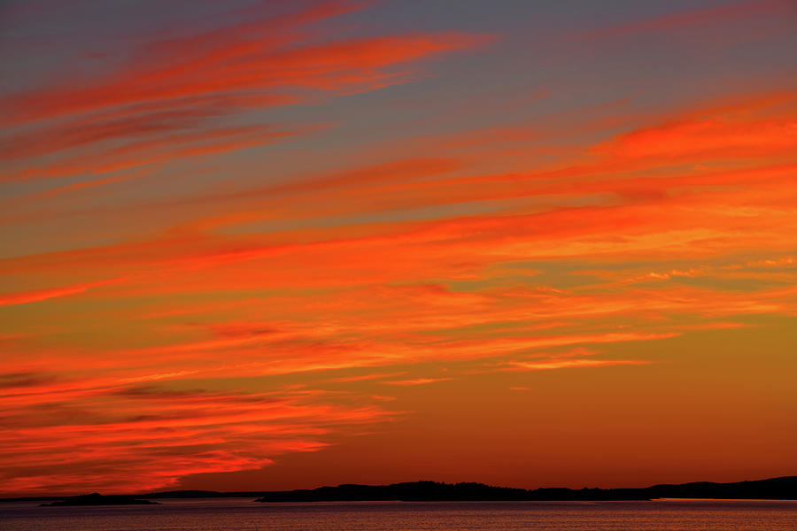 Twilight Glory Over Coastal Nova Scotia Photograph by Irwin Barrett