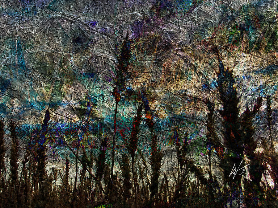 Twilight Grain Digital Art by Kiki Art