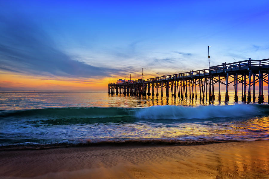 Twilight in Laguna Beach Photograph by Nazeem Sheik - Fine Art America