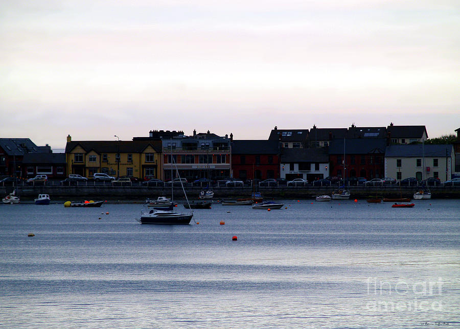 Twilight in the Harbor at Skerries Photograph by Patricia Griffin Brett