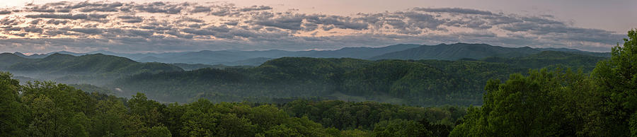 Twilight in the Smokies Photograph by Jon Glaser