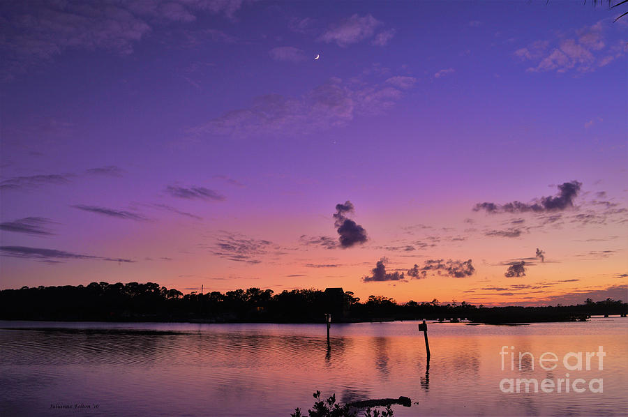 Twilight on Rose Bay Photograph by Julianne Felton