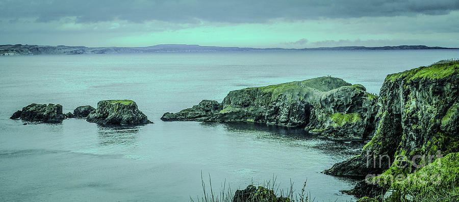 Twilight on the Antrim Coast Norhern Ireland Photograph by Lexa Harpell