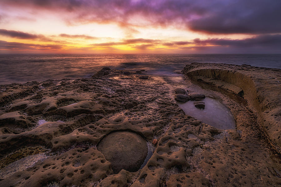Twilight on the Pacific - California Coast Photograph by Photography  By Sai