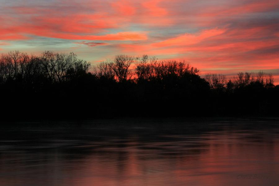 Twilight on the River Photograph by Chris Berry