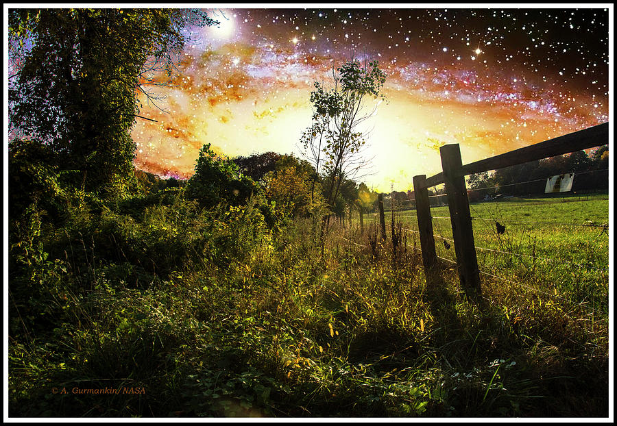 Twilight Over a Meadow Photograph by A Macarthur Gurmankin