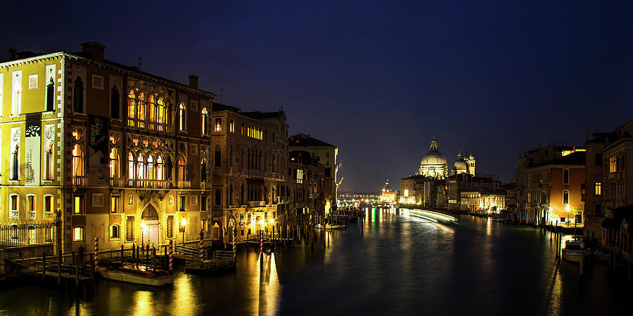 Twilight over the Grand Canal Photograph by Andrew Soundarajan