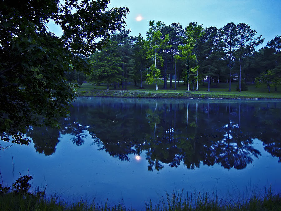 Twilight Reflection Photograph by Michael Whitaker