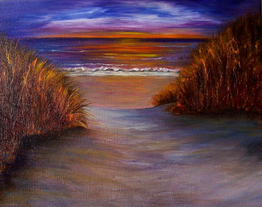 Twilight Reflections SOLD Painting by Susan Dehlinger