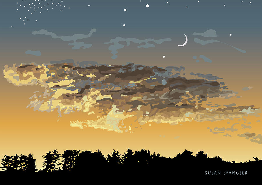 Twilight Sky by Susan Spangler Twilight Sky by Susan Spangler