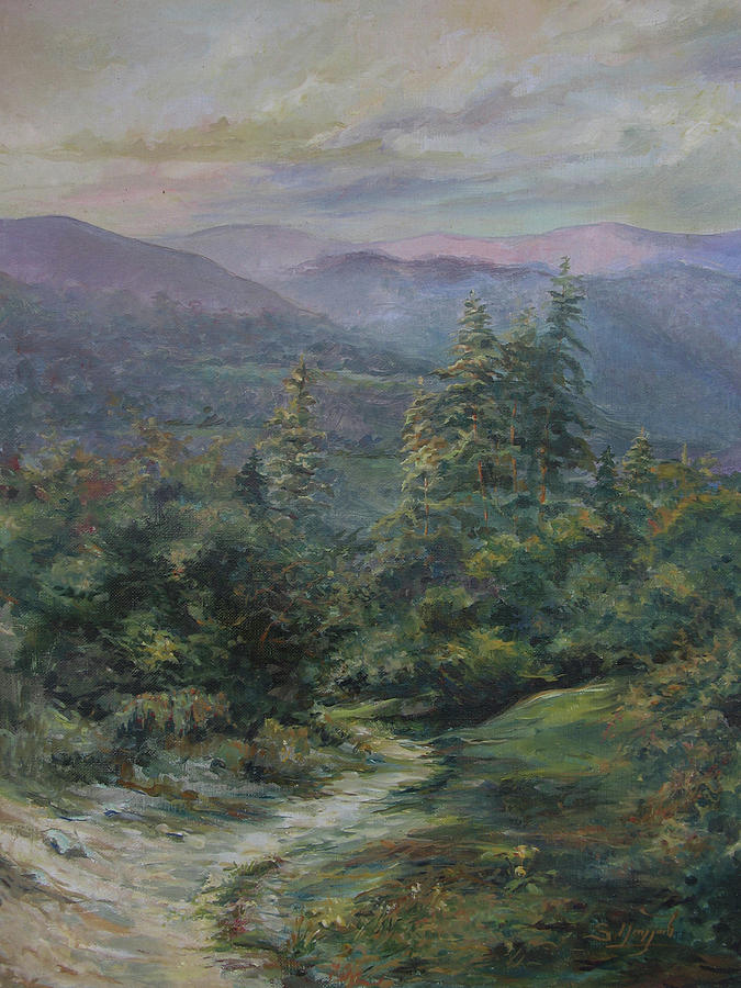 Mountain Painting - Twilight by Tigran Ghulyan