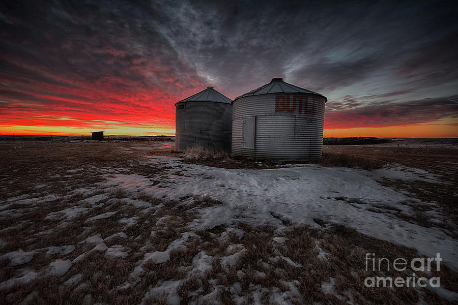 Canada Photograph - Twilight Twins by Ian McGregor Canada Photograph - Twilight Twins by Ian McGregor